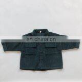 2020 Autumn and Winter Children's Jacket Retro Western Corduroy Cardigan Jacket thumbnail-6