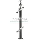 Hot Sale Hospital Stainless Steel 304 316 Stairs Railing Elegant Railing Designs Factory in China thumbnail-3