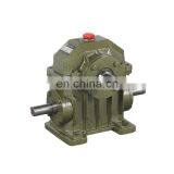 WPA Series Worm Gearbox Wpa50-250 Worm Single Double Gear Speed Reducer Reductor Box Gearbox Green Motor thumbnail-4