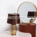 China Factory Direct Sale Home Decor Living Room Porcelain Vintage Gold Table Lamp for Hotel thumbnail-3