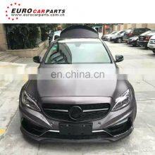 C Class W205 Car Bodykit for W205 Facelift Body Kits With Front Bumper Rear Bumper Fender Ducts and Grille thumbnail-3
