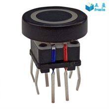 RGB Illuminated LED Tact Push Button Switch thumbnail-2
