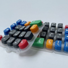 Colorful Silicone Keyboard For Mobile Terminal thumbnail-3