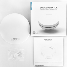 CE Certified Graffiti Smart, WiFi Fire Smoke Alarm, Home Wireless Smoke Detector, Audible and Visual Alarm Sensor/alarm(wechat:13510231336) thumbnail-2