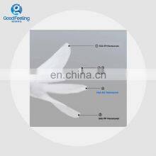 100% Es Fiber Non Woven Fabric Rolls N95 KN95 Raw Materials 40 50gsm Hot Air Cotton Nonwoven Soft Mask Filter FFP2 Material thumbnail-4