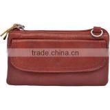 Wholesale Cow Leather Women Shoulder Bag Clutch Purse Handbag With Shoulder Strap thumbnail-3