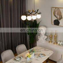 Nordic LED Pendant Lamp Bar Decor Led Chandeliers For Restaurant Lving Room Modern Simple Long Hanging Lighting thumbnail-5