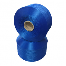 Hilo de Polipropileno pp Hot Sale Polypropylene Yarn 900D/60F Blue Color Dyed PP Filament Yarn