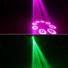 Professional Mini Led Beam Pattern Gobo Lighting 100W Spot Moving Head Led Stage Lights thumbnail-5