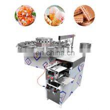 Full Automatic Aluminium Iron Ice Cream Waffle Cone Snack Baking Maker Making Machine for Egg Roll thumbnail-4