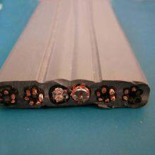ECHU Flat Flexible Traveling Cable for Elevator With CE Certificate TVVBP24x0.75+1x2Px0.75+TV With Special PVC Jacket