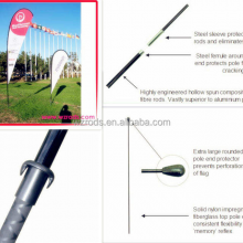 Wholesale High Quality Hot Sale Carbon Composite Flagpole Hardware Used for Advertising Promotional thumbnail-4
