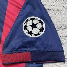 1415 Барса ретро футболка № 10 в стиле Месси. Короткая рукав ретро футболка thumbnail-4