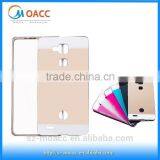 Ultra-thin Bumper Metal Case for Huawei Mate 7 With pc Back Cover