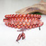 Wholesale Tibetan Elastic String 8mm Baphia Nitida,108 Beads Japa Mala Wrist Mala thumbnail-2