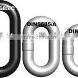 Long Hot Galvanized Link Chain thumbnail-1