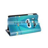 For Huawei Y300 Cute Owl Leather Case With Card Slots