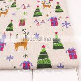 Digital Printed Cotton Linen Home Decoration Fabric thumbnail-3