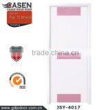 China New Design Single Swing Door Two Color Smooth Surface Solid Wood Door Image for Interior thumbnail-3