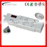 LED indicator 6-outlet American power strip with transformer-spaced power outlet