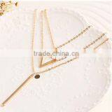 >>New Arrival SW16575 Bar Necklace Multi Layer Necklace/ thumbnail-3