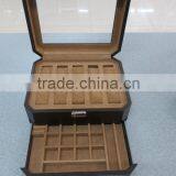 Customized Watches Display Case Top Windows