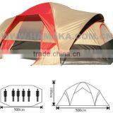 2015 Beautiful Design Family Camping Tent for 6 Person