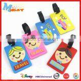Hot Promotion Soft Pvc Lovely Children Luggage Tag thumbnail-1