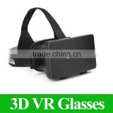Hot Sales Black Kotaku Mirror Virtual Reality 3D Glasses Google Cardboard VR Headset Oculus Rift DK2 For 3.5 - 5.7" Phone