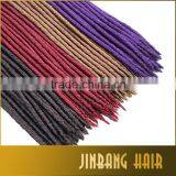 Janet Collection 2X Havana Mambo Twist Synthetic Dreadlocs New Premium Faux Locs Braids Crochet Twist Braid Hair Dreadlocks thumbnail-3