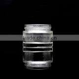 30g 50g Clear Glass Jar Face Cream Bottle With Aluminum Cap and Inner Lid thumbnail-1