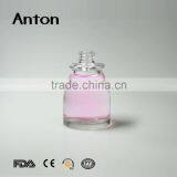 Clear Perfume Glass Bottles With Lid thumbnail-1