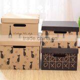 2015 HOT!!! Paper Customized Printing Corrugated Storage Box