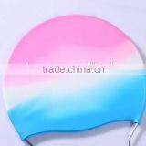 Custom Design Rainbow Silicone Original Swim Cap thumbnail-6