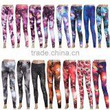 Digital Sublimation Printed Leggings, Custom Design Top Quality Fourway Lycra Fabric thumbnail-1