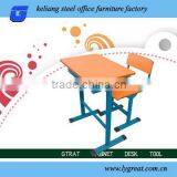 School Desk Specific Use School Student Shelf Desk and Chair