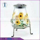 Cheap Price Big Size Drinking Glass Container With Tap thumbnail-3