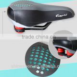 Hot sale new design MTB bicycle strength gel leather bike seat pad saddle