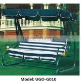 metal steel garden swing chair/patio swing chair/canopy swing chair