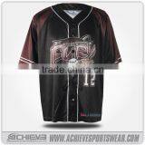 Custom Design and Printing Factory Supply Woman Baseball Jersey thumbnail-2