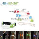 3 Light Modes 100% Brightness Fast Flash and Slow Flash Safety Reflective Belt Arm Strap Night Running LED Armband Lights thumbnail-1