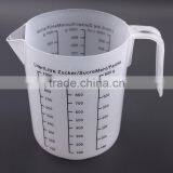 Passed FDA or LFGB Good Quality Plastic 1000ml Measuring Cup