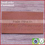 Iron On Delicate Branded Denim Jeans Hat Enamel Metal Real Leather Label Patch thumbnail-1