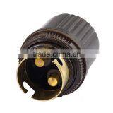 Plastic Black B22 Lamp Light Bulb Lamp Holder Socket thumbnail-4