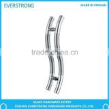 Everstrong ST-J017 rS shape double side stainless steel glass door handle