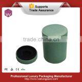 Leather Perfume Packaging Box Design Cylinder-shaped Box for Perfume