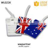 Hard Plastic Travel Luggage Tag Oval Shaped With Strap thumbnail-6