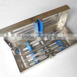 Dental Hygiene Examination Kits With Instruments Cassette Set of 4pcs thumbnail-2