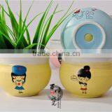 Hand Painting Ceramic Flower Pot Outdoor thumbnail-3