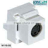 Lancom CE Factory High Quality S-video Keystone Jack thumbnail-1